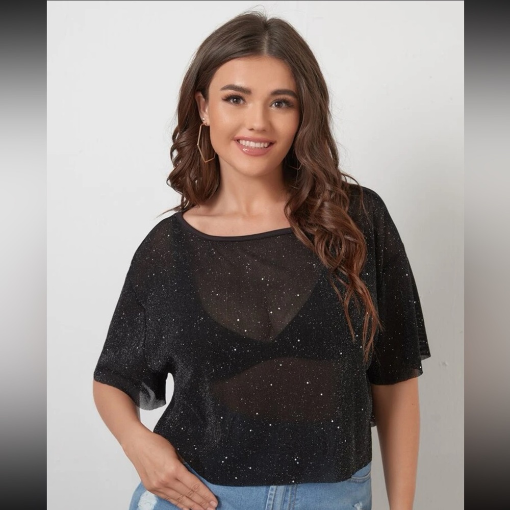 NWT (still in package) SHEIN sparkly crop top! Taylor Swift Eras outfit